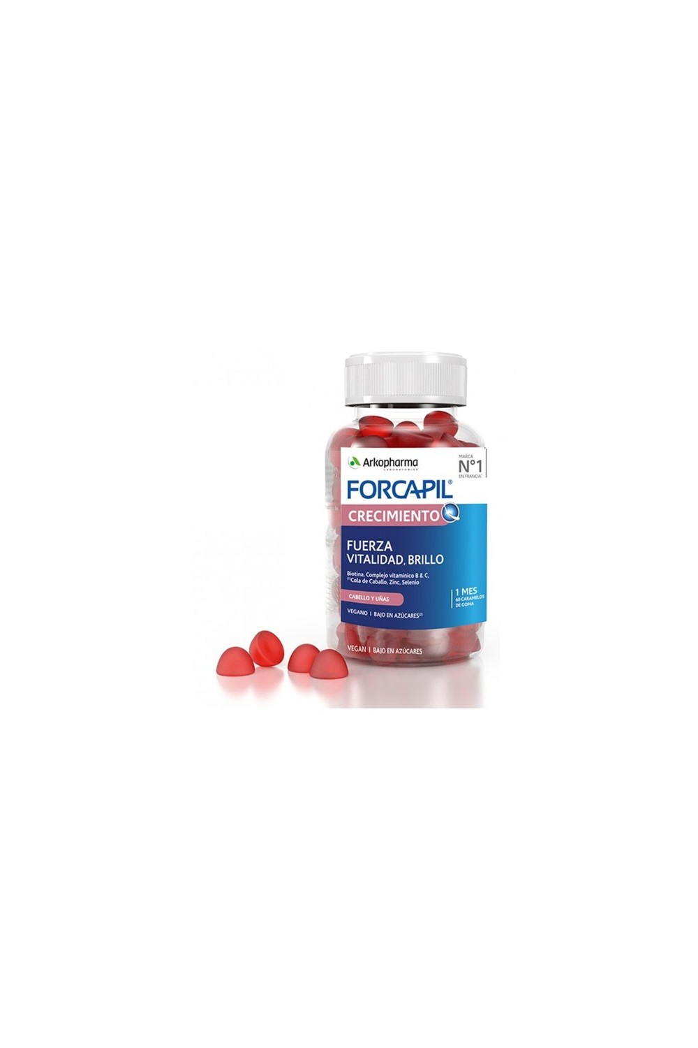 Arkopharma Forcapil Growth 60 Gummies