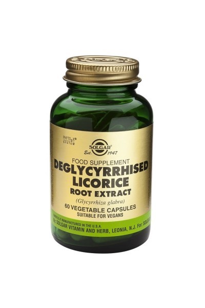 Solgar Spf Licorice Deglycyrrhizinated 60 Capsules