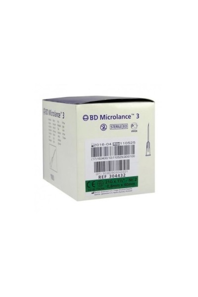 BD Microlance Needle 0,8mm x 40mm 100 Units