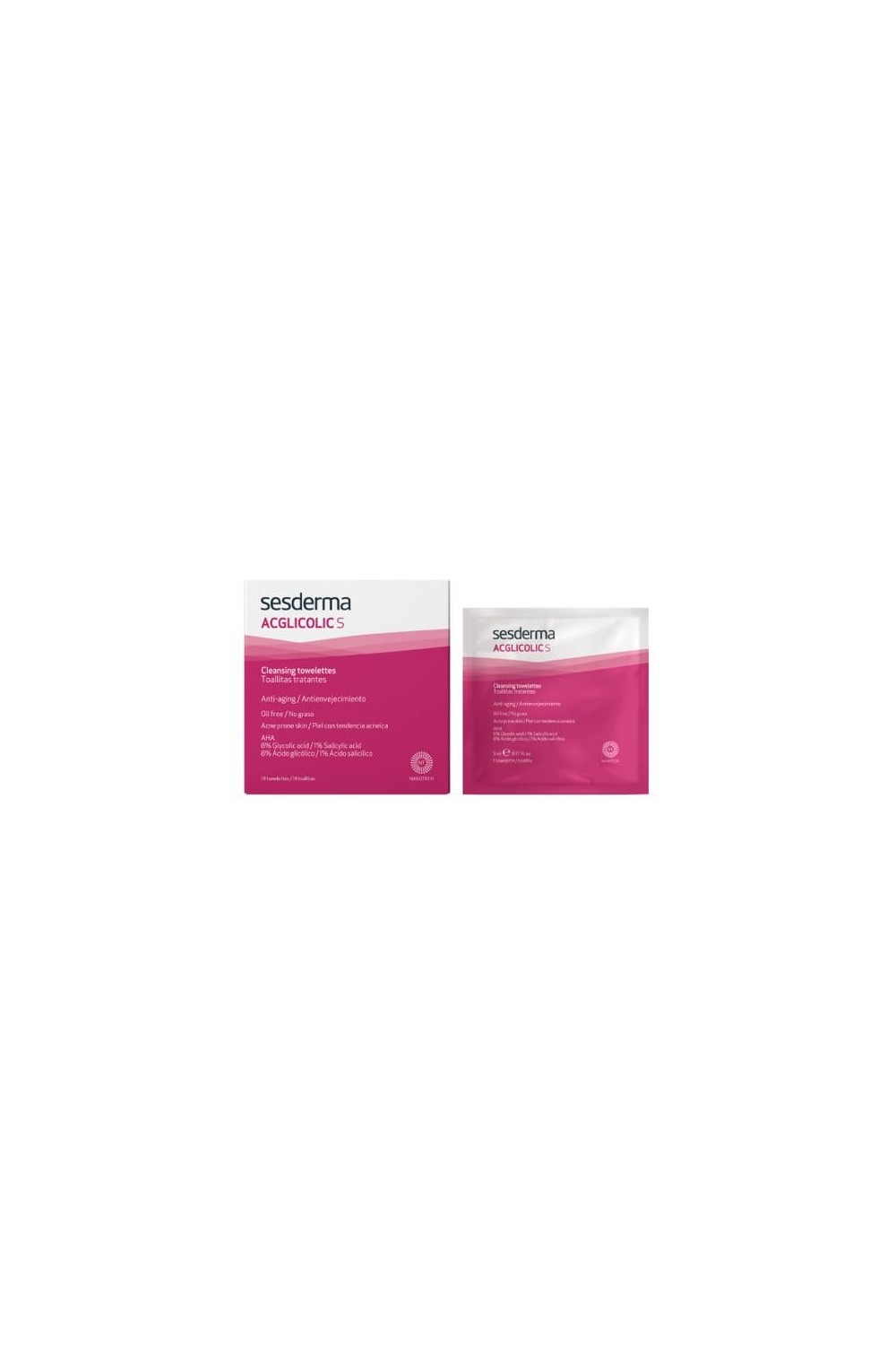 Sesderma Acglicolic S Treatment Wipes 14uts