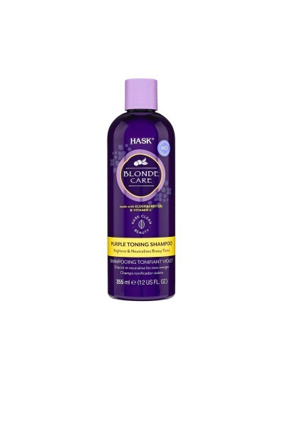 Hask Blonde Care Purple Toning Shampoo 355ml