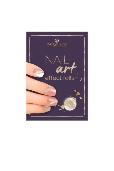 Essence Cosmetics Nail Art Láminas Para Uñas 01-Golden Galaxy 1 U
