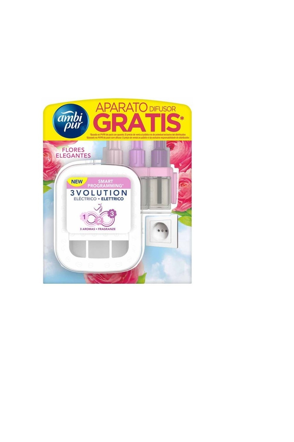 Ambi Pur Amb Ambipur 3 Vol Rec Flores Elegantes Apa Gratis