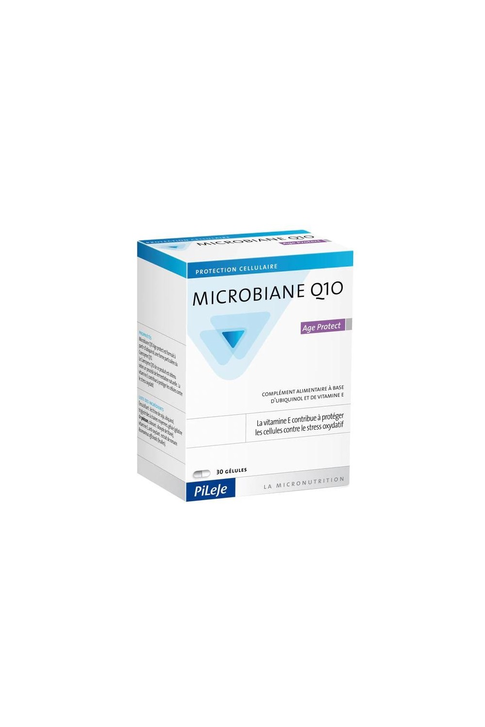 Pileje Microbiane Q10 Age Protect 30 Glules