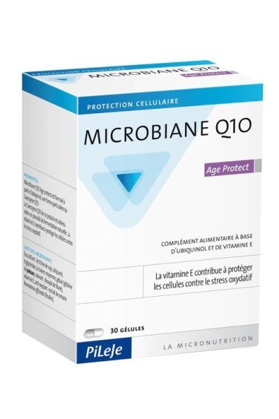 Pileje Microbiane Q10 Age Protect 30 Glules