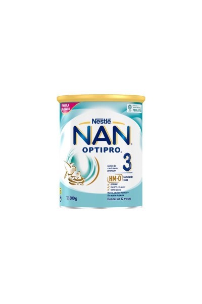 Nestle Nestlé Powdered Growth Formula Nan Optipro 3 Of 800g