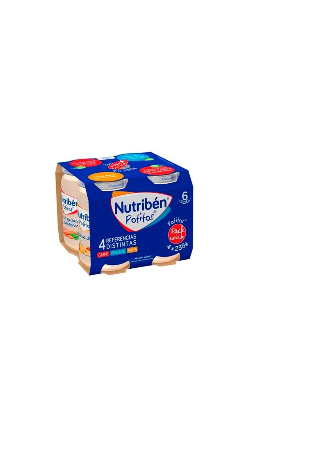 Nutriben Baby Food Mix Pack 4x 235g