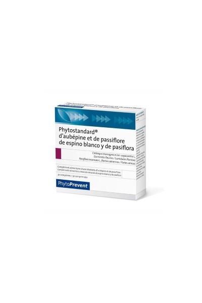 Pileje Phytostandard Hawthorn and Passionflower 30 Comp