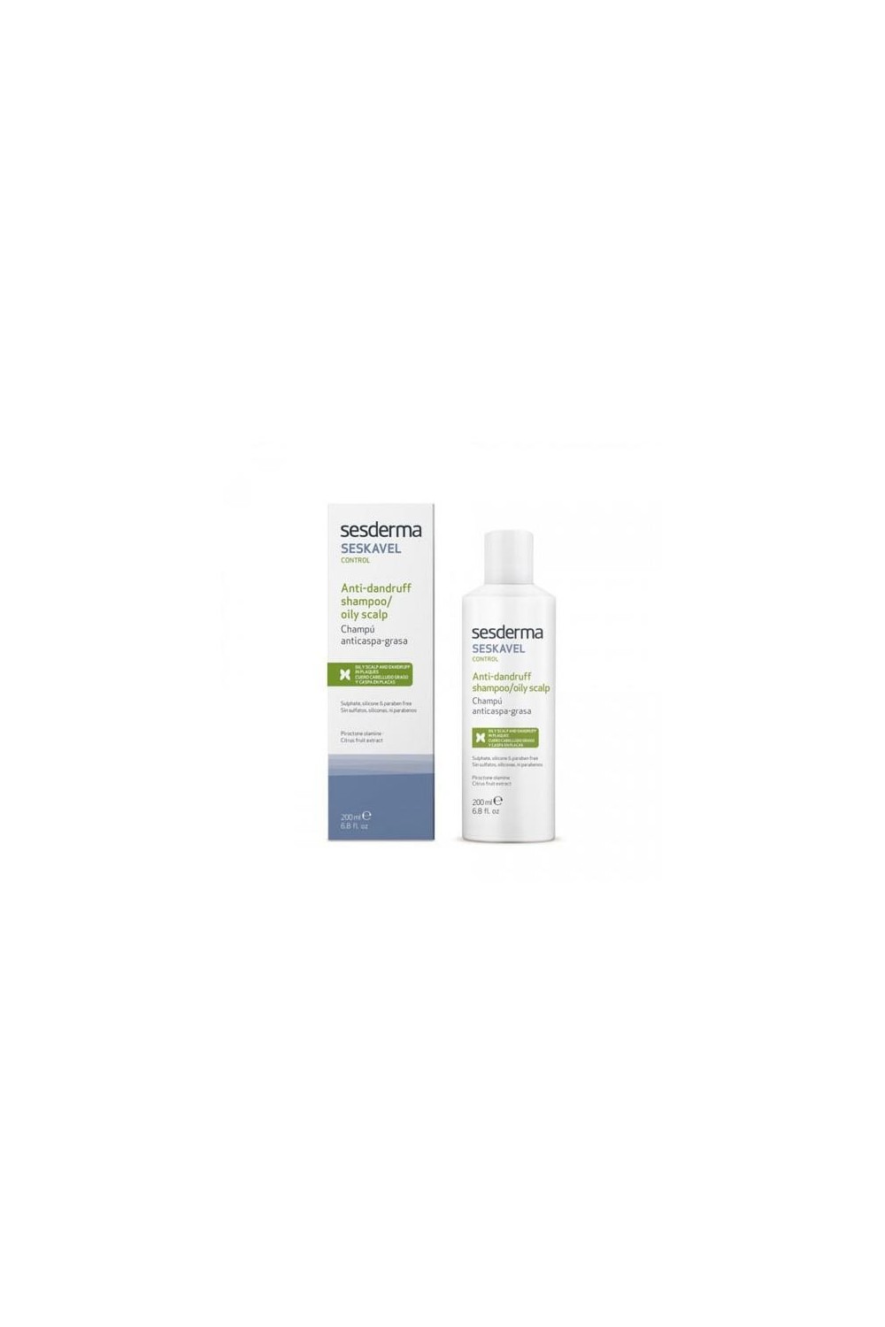 Sesderma Seskavel Anti-Greasy Shampoo and Dandruff 200ml