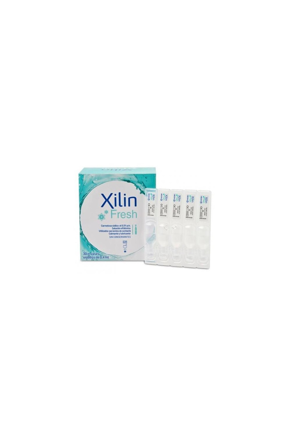 Nicox Xilin Fresh Gotas Oftálmicas 0' 4ml 30 Unidades