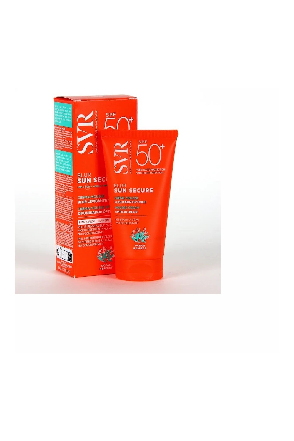 SVR Sun Secure Blur Unscented Teinte Spf50 50ml