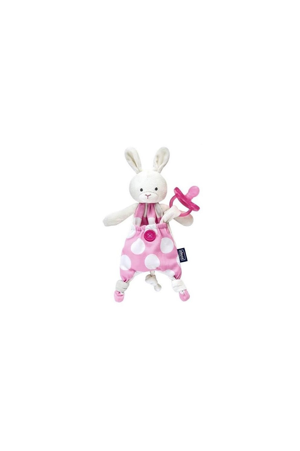 Chicco Dummy Guardian Pocket Bunny Pink