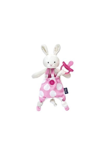 Chicco Dummy Guardian Pocket Bunny Pink