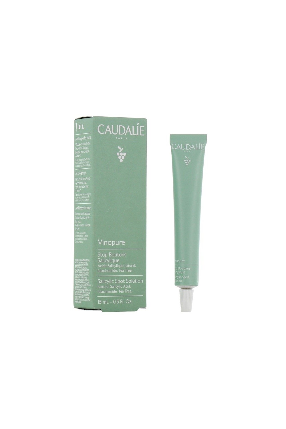 Caudalie Vinopure Salicylic Spot Solution 15ml