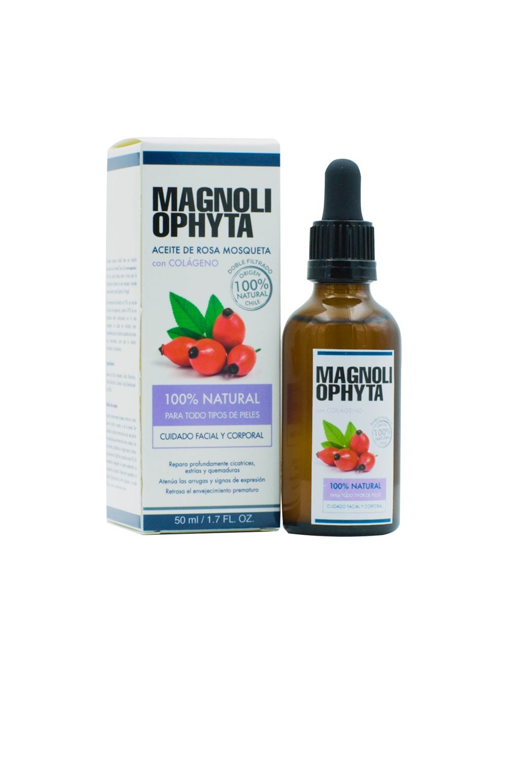 Magnoliophyta Rosehip Oil With Collagen 50ml