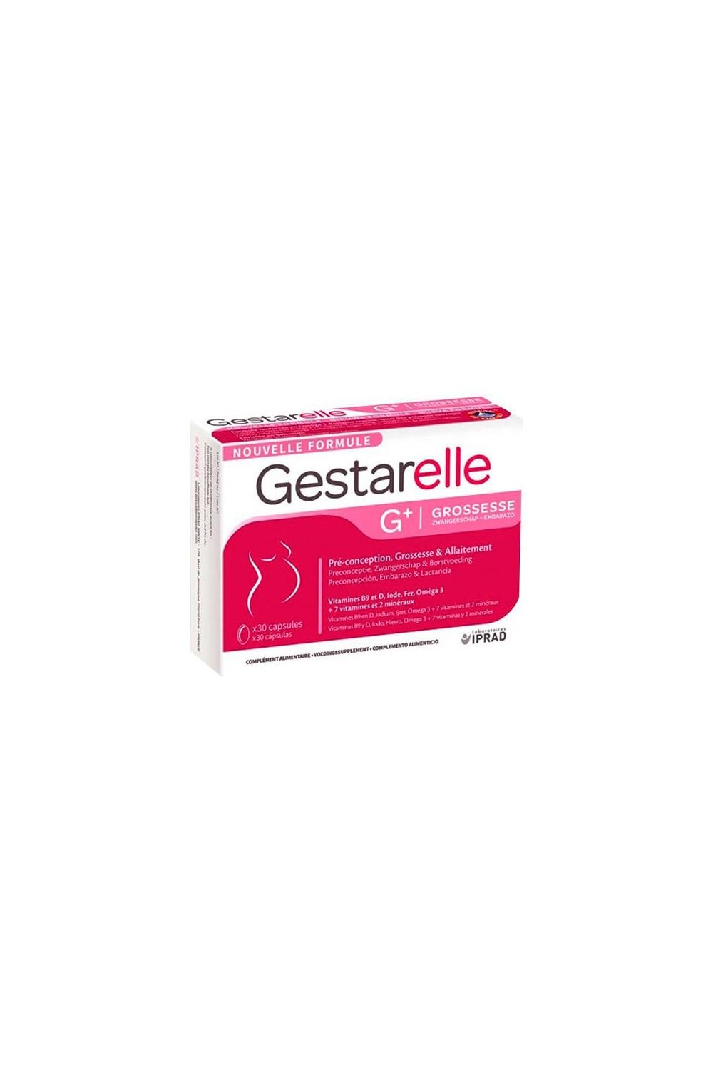 IPRAD - Gestarelle G+ Pregnancy 30 Capsules