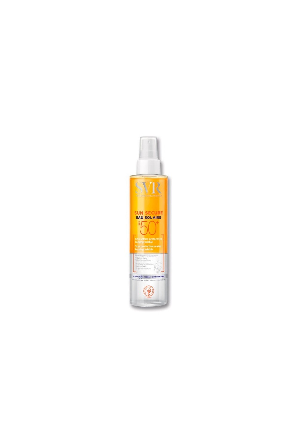 Svr Sun Secure Spf50 Solar Water 200ml