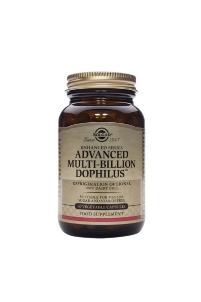 Solgar Multi Billion Dophilus Advanced 60 Veggie Capsules