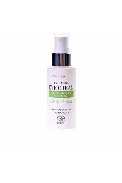 Alma Secret Eye Cream Antiedad Con Aguacate, Té Verde y Cafeína Botanica