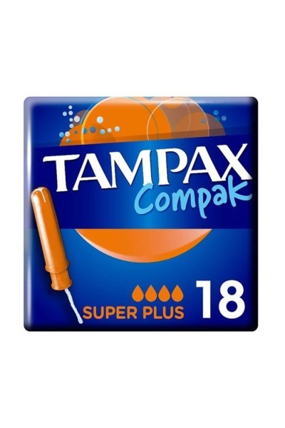Tampax Compak Super Plus 18 Units