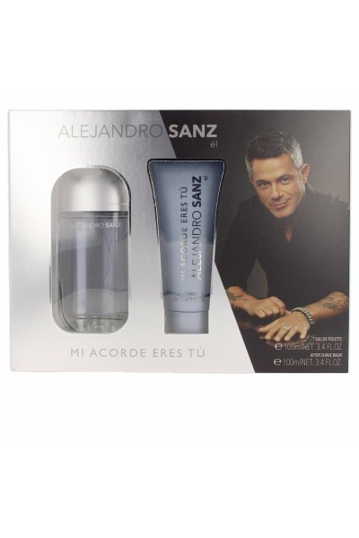 Alejandro Sanz Mi Acorde Eres Tu Eau De Toilette Spray 100ml Set 2 Pieces