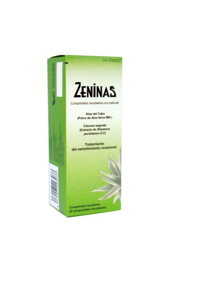 VEMEDA - Zeninas 30 Film-coated Tablets For Occasional Constipation