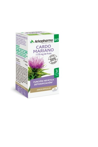 Arkopharma Milk Thistle 45 Capsules