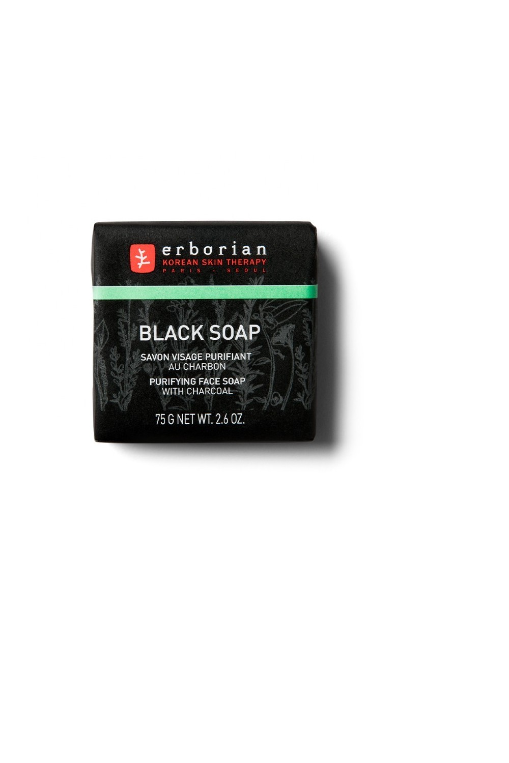 Erborian Black Charcoal Soap 75g