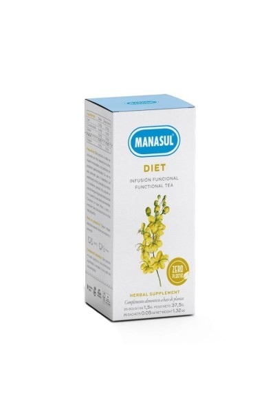 Manasul Diet Bio 25 Tea Sachets 37,5g