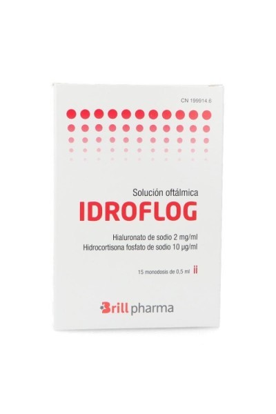 Brill Pharma Idroflog Ophthalmic Solution 15 Single Doses