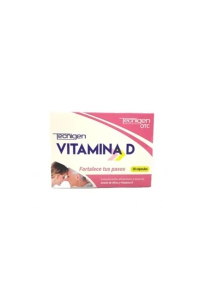 OTC TecniGen Vitamin D 30 Capsules