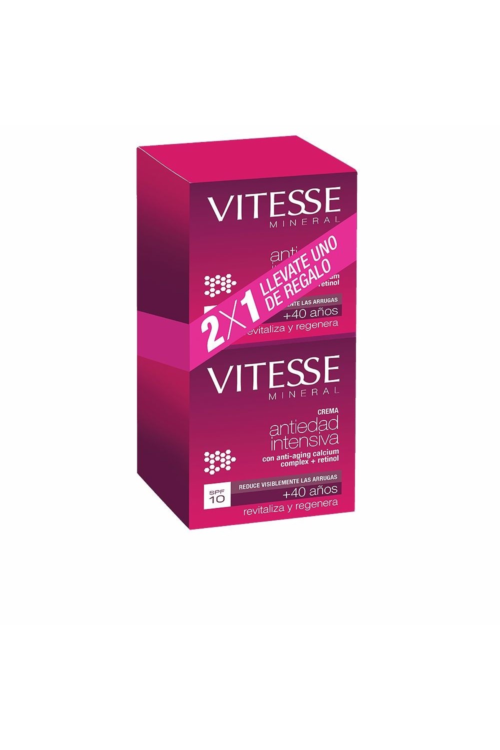 Vitesse Antiedad Intensiva Spf10 Duplo 2 X 50ml