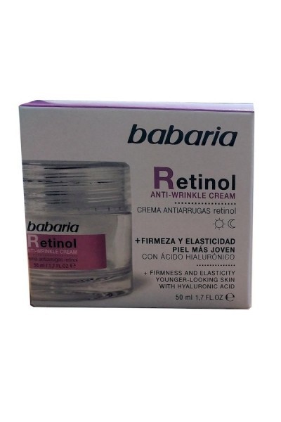 Babaria Retinol Anti-Wrinkle Cream 50ml