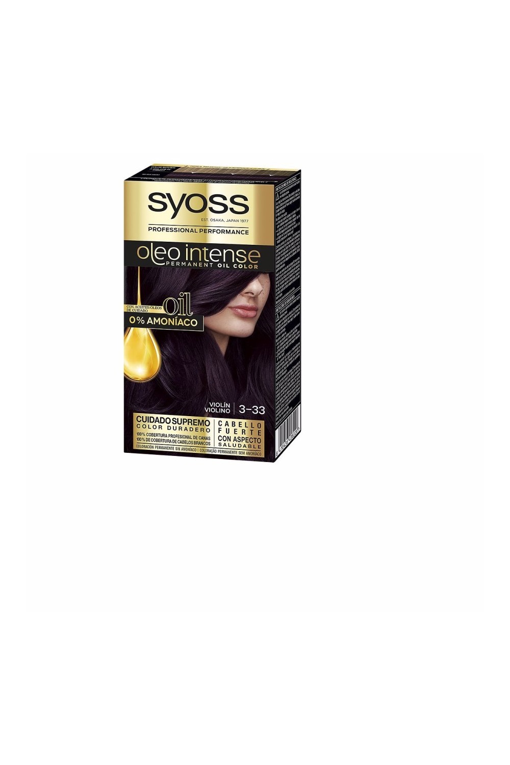 Syoss Olio Intense Tinte Sin Amoniaco 3,22-Violín 5 U