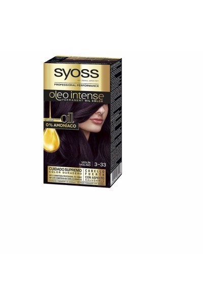 Syoss Olio Intense Tinte Sin Amoniaco 3,22-Violín 5 U