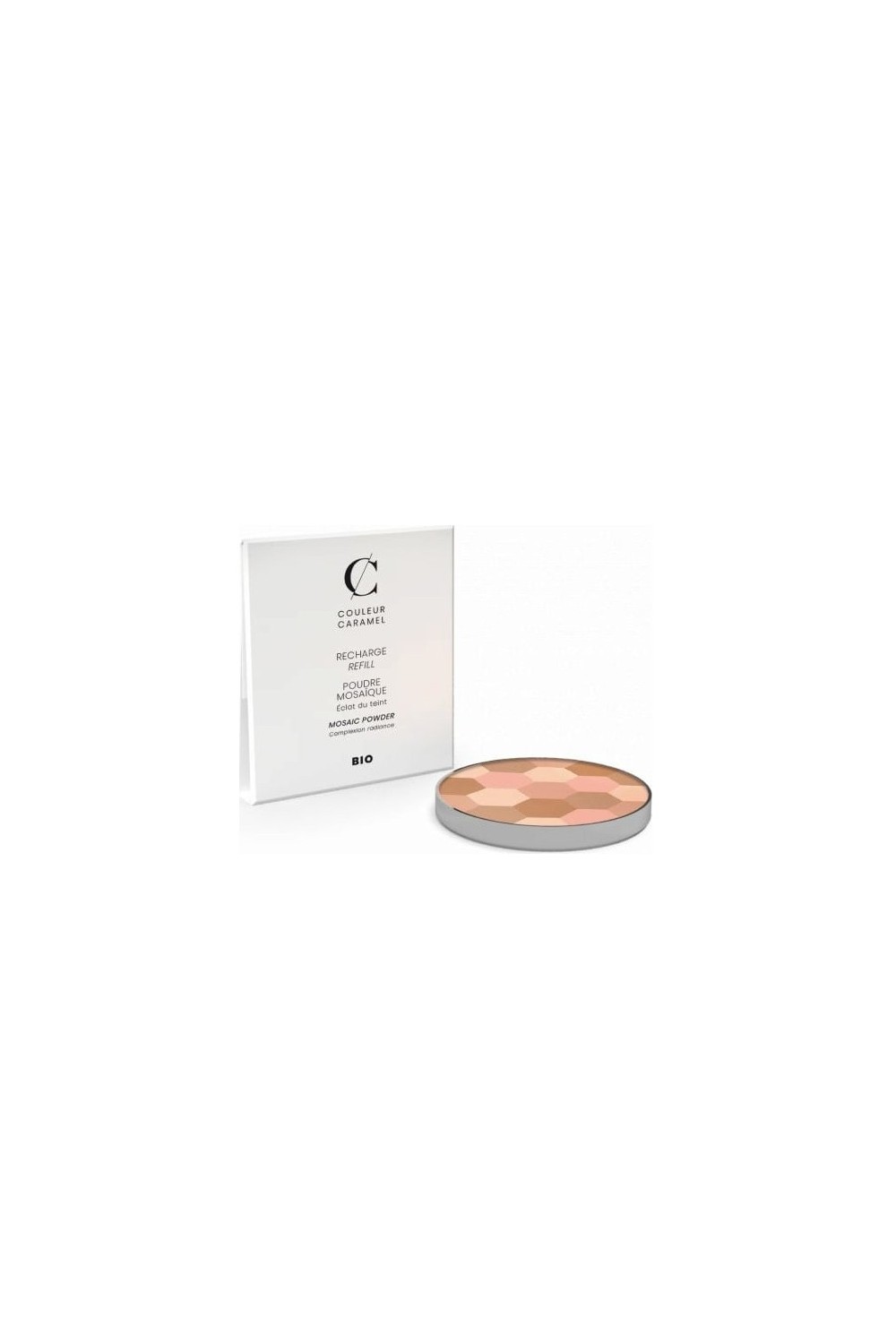 Couleur Caramel Caramel Terre Polvos Compactos N232 Teint Clair Recarga 1un