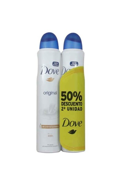 Dove Deodorant Original Spray 2x200ml