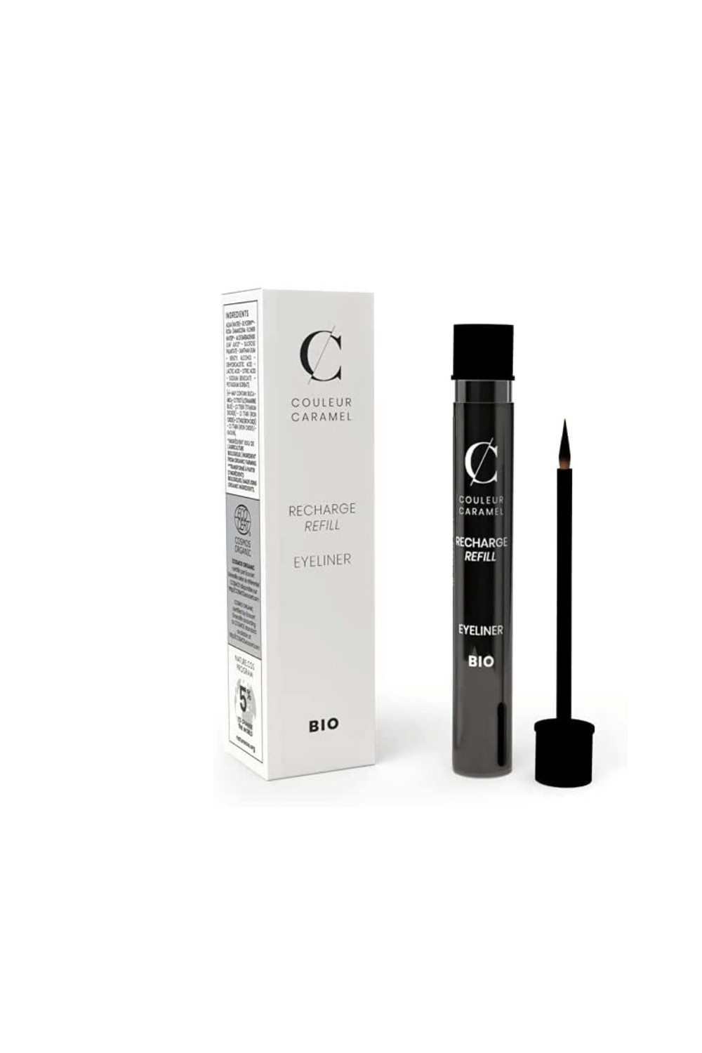 Couleur Caramel Bio Perfilador De Ojos N07 Black Recarga 1un