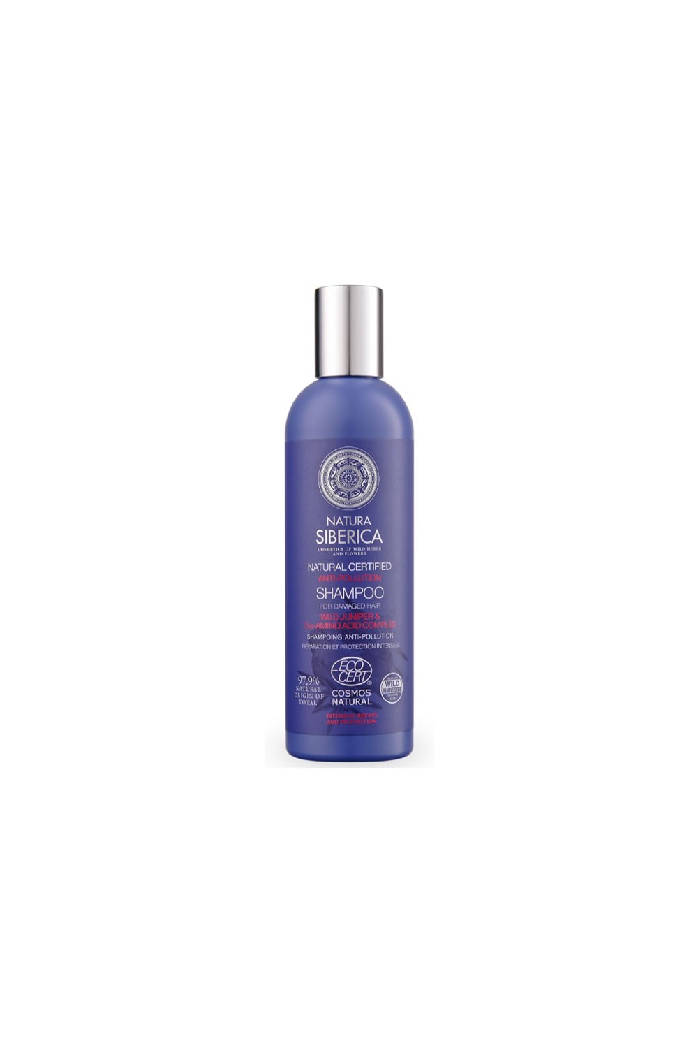 Natura Siberica Natural Certified Anti Pollution Shampoo 270ml