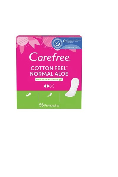 Carefree Normal Aloe Protector Cotton 56 U