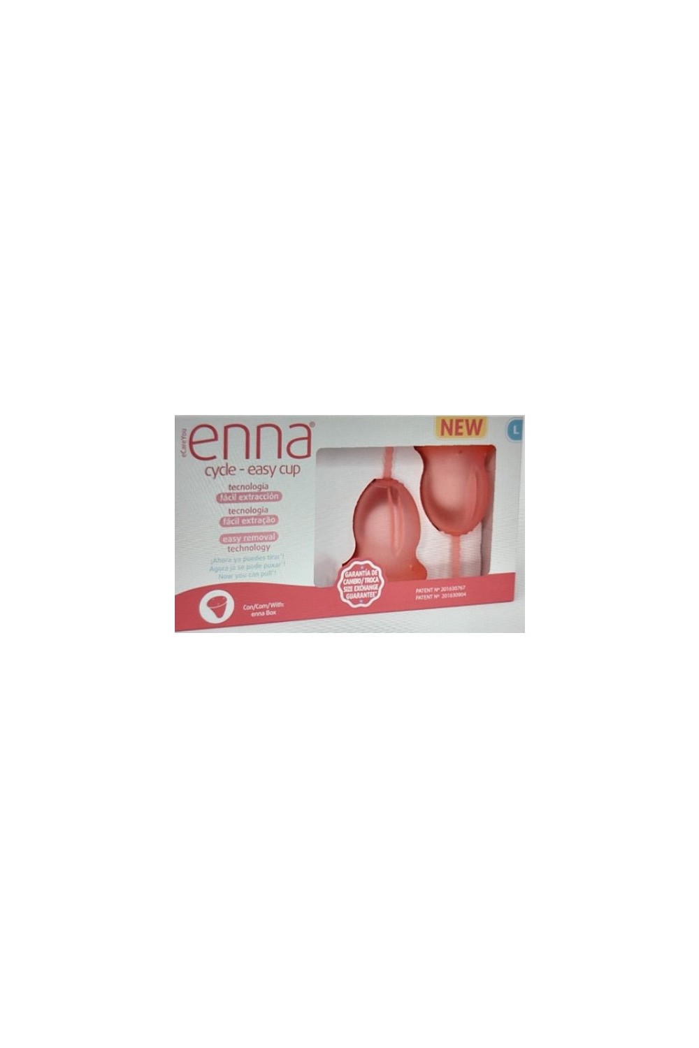 Enna Cycle 2 Menstrual Cups Size L
