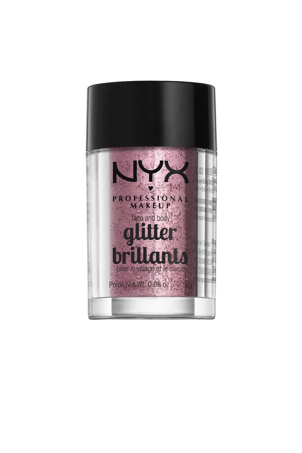 Nyx Glitter Brillants Face and Body Rose 2,5g