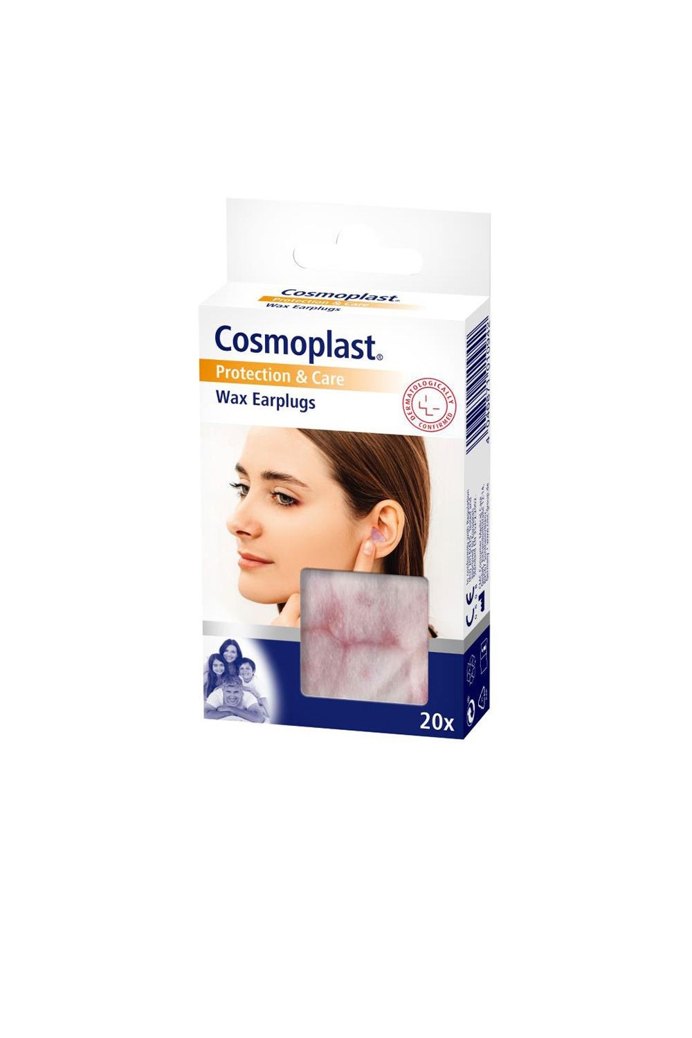 Cosmoplast Tapones Oídos Cera 20 U