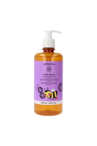 Apivita Mini Bees Children's Shampoo Blueberry&Honey 500ML