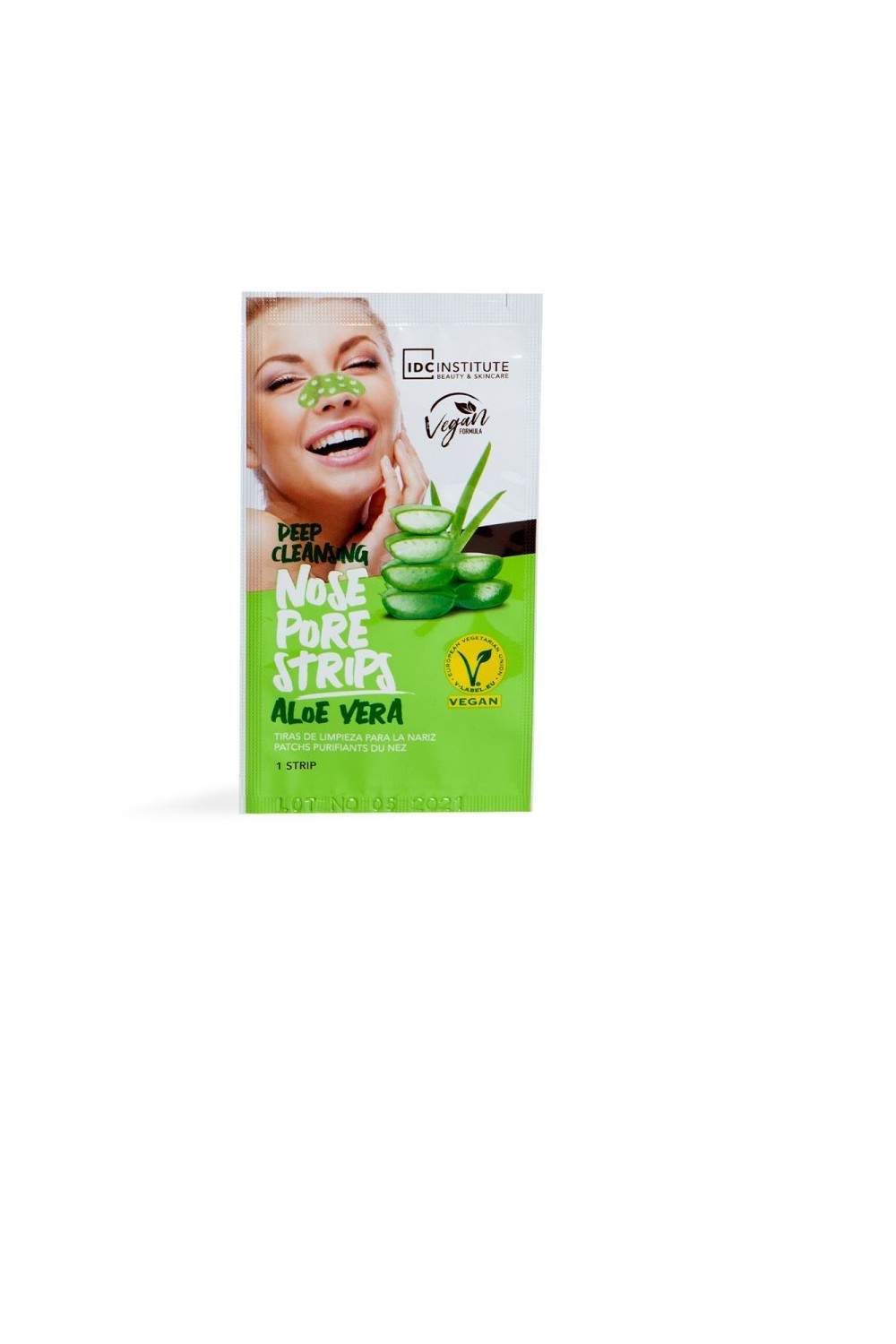 Idc Institute Aloe Vera Nose Pore Strips 5 U