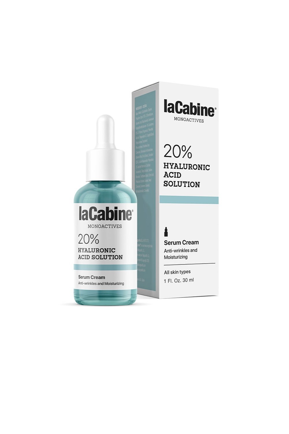 La Cabine Monoactives 20 Hyalur Serum Cream 30ml