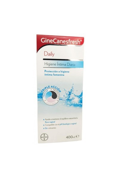 GINECANESGEL - Ginecanesfresh Daily Intimate Hygiene 400ml