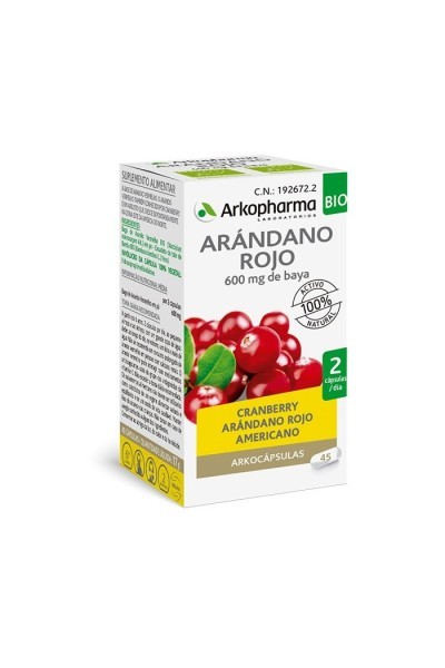 Arkopharma Cranberry 45 Capsules