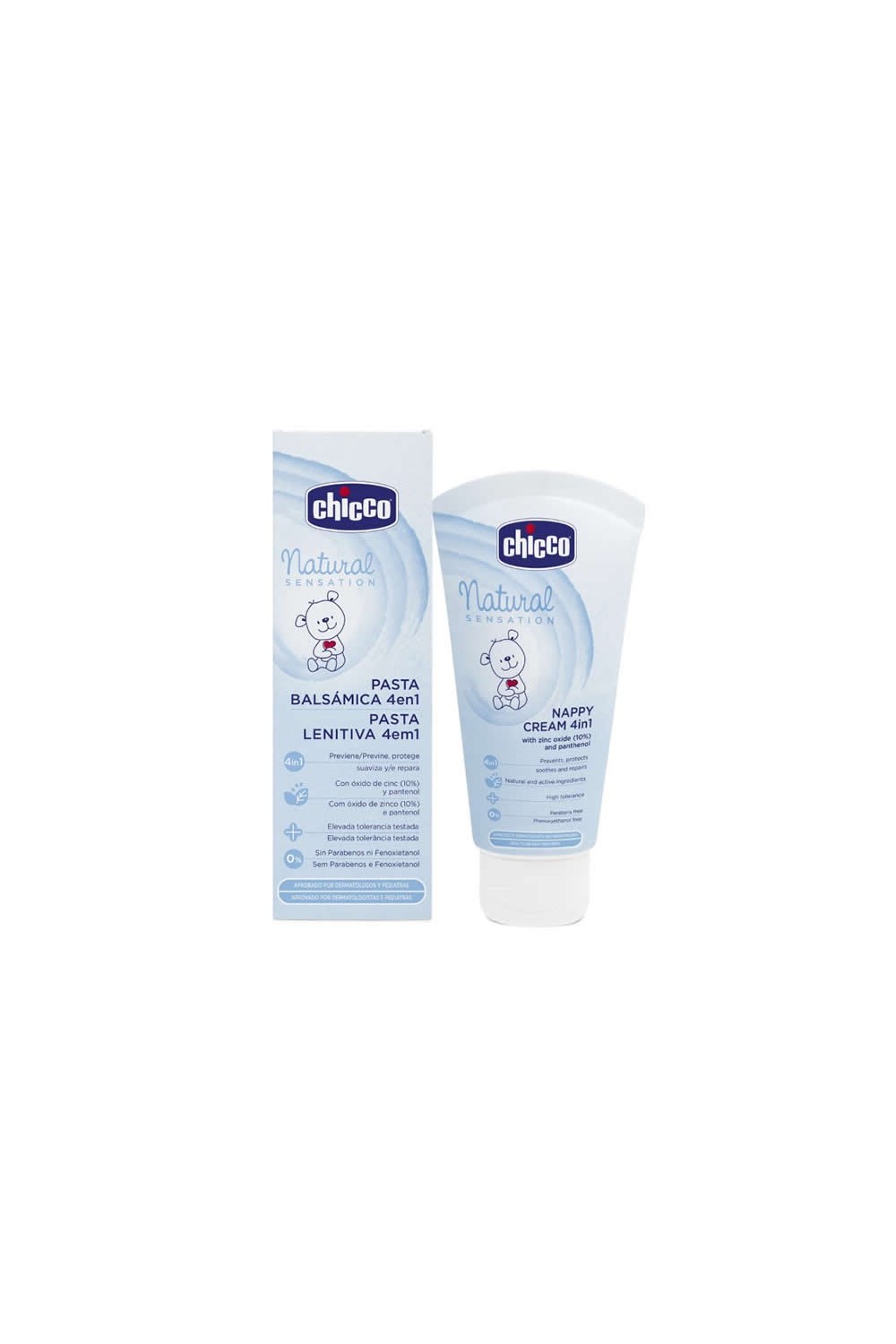 Chicco Natural Sensation Nappy Cream 4en1 100ml