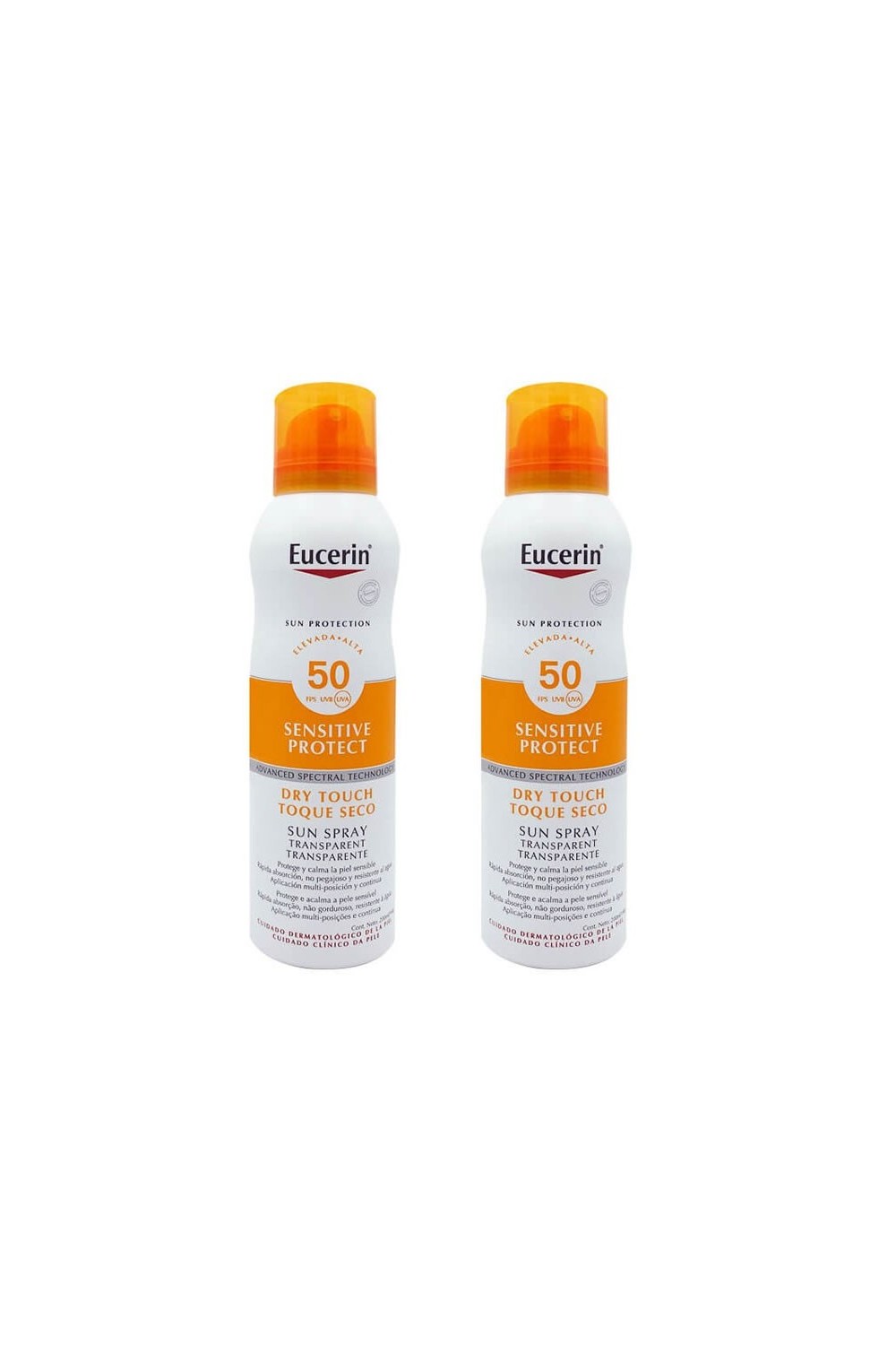 Eucerin Sun Spray Oil Control Dry Touch Fp50 2x200ml